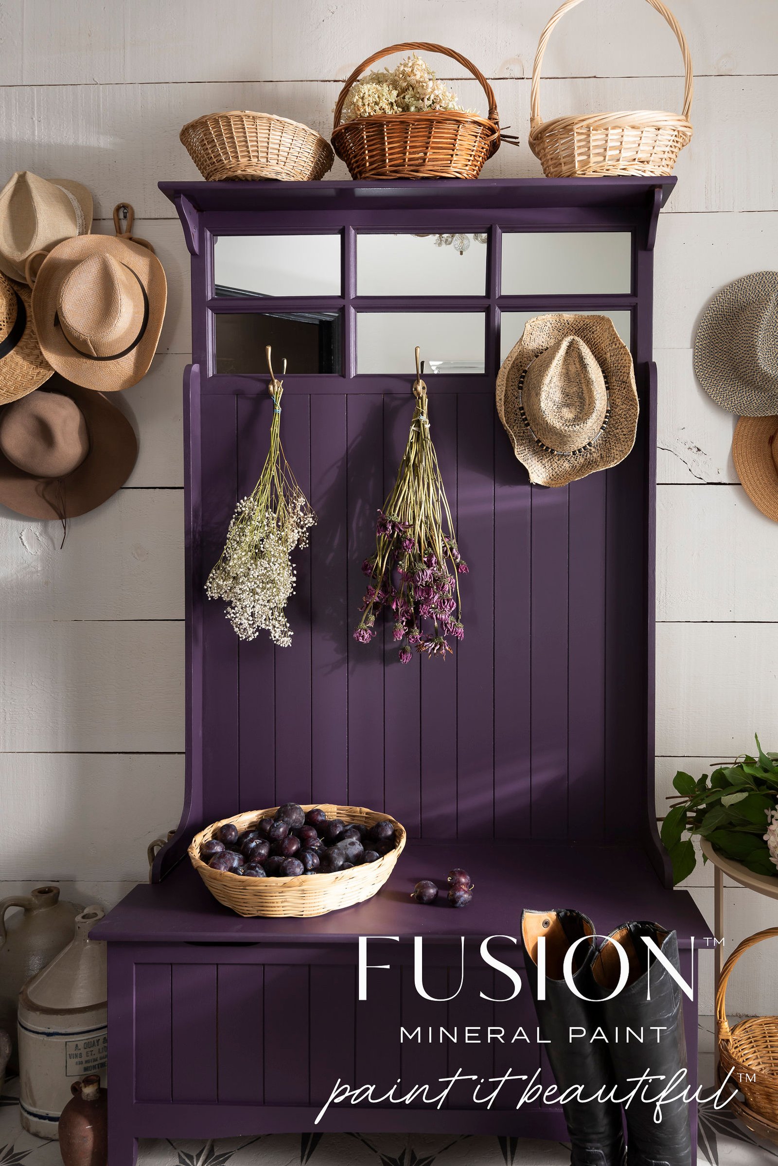 Velvet Plum - Fusion Mineral Paint - Image 3